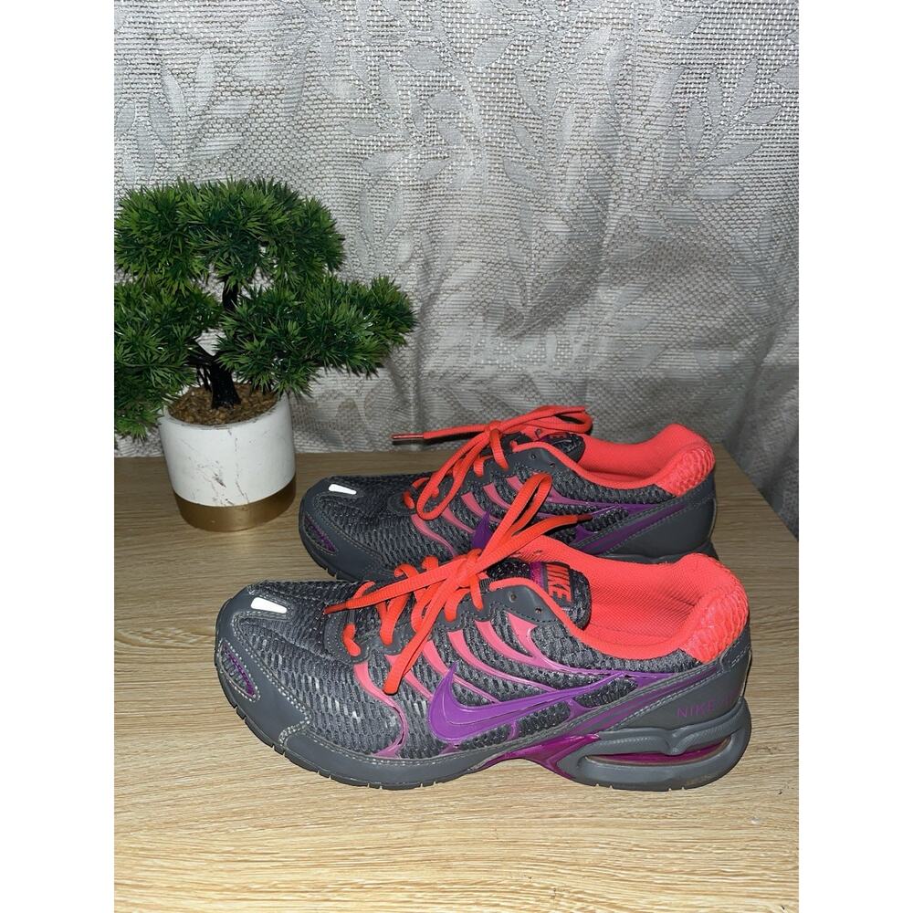 Nike Air Running Shoes Women Size 9 Gray Pink Purple Athletic Sneakers
